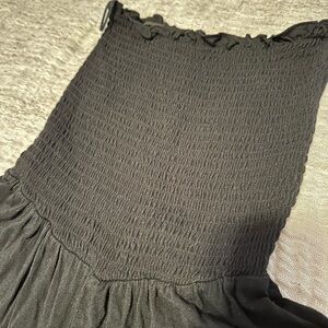 Garage Smocked Sleeveless Romper